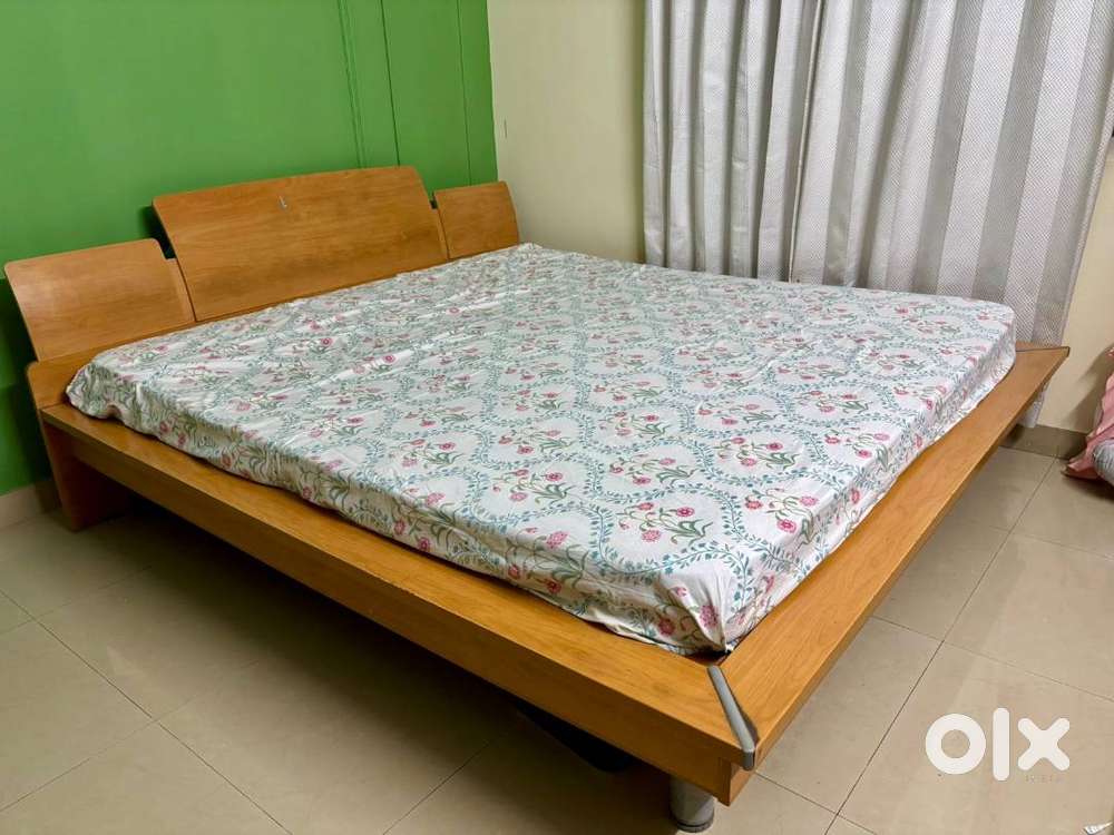 Style Spa Bedroom Set: Bed, Dressing, Side Table, Open Shelf