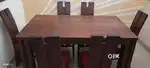 6 seater sheesam dining set