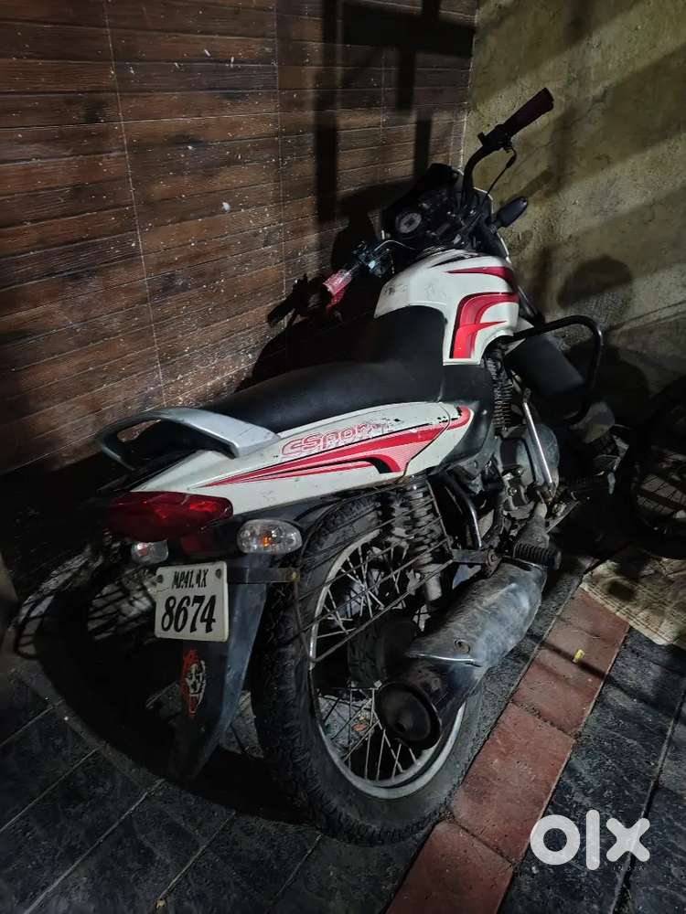 TVs sports white colour new tyre gadi me koi kam nahi he