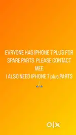 I need iphone 7 plus spare parts
