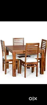4 chair dining table available in Starf furniture