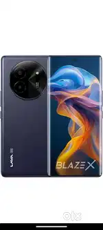 Lava blaze x 6 ram 128 storge 6 month old phone no scratches new phone