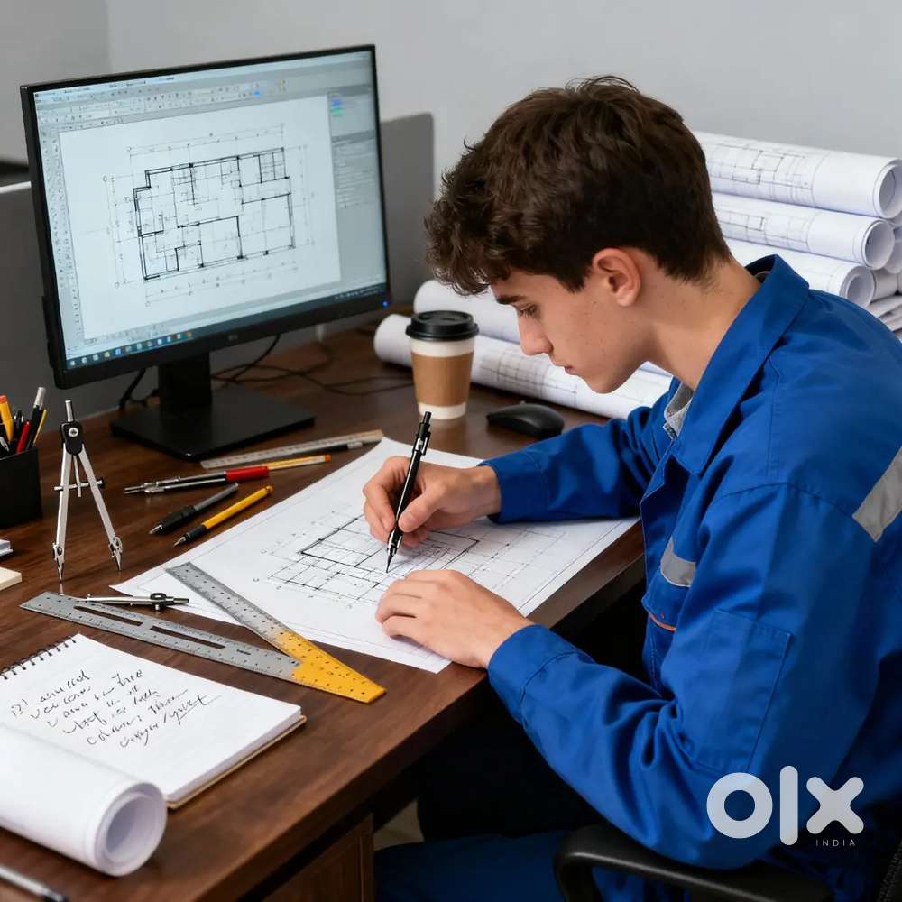 Need Draftsman Trainee in Construction Company, Near Nadakkav-Calicut