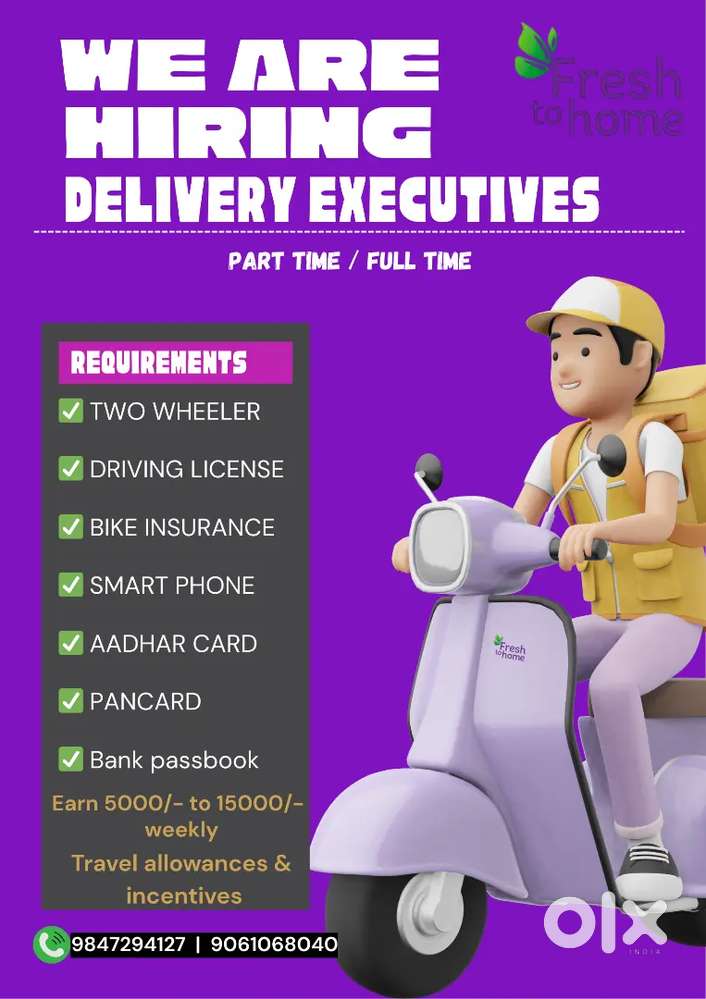 Hiring delivery executives