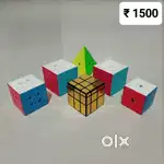 Rubicks Cube Set / Message If You want One Cube also