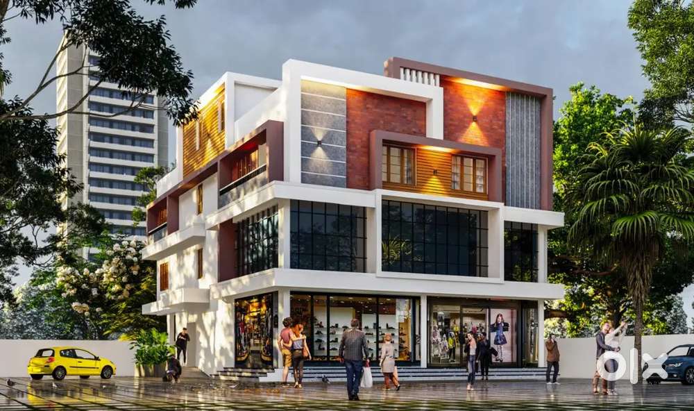 Commercial Building- G+2 - Lift,Main Road frontage,2000sqft