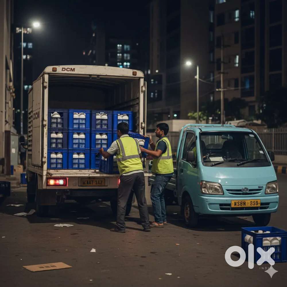 Helper for Milk container (Shifting DCM to tata ace)