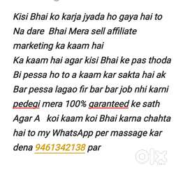 Affiliate seling work