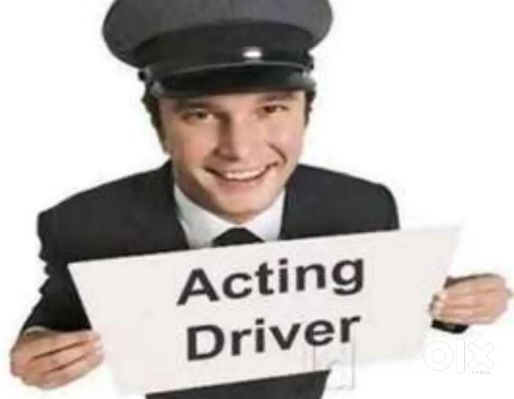 Acting driver 15 years experience