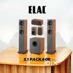 ELAC :FS57 SERIES 5.1 HOME THEATRE PACKAGE