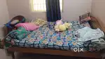Wooden cot -Good condition