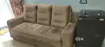 Big Size Brown colour 3 seater Sofa