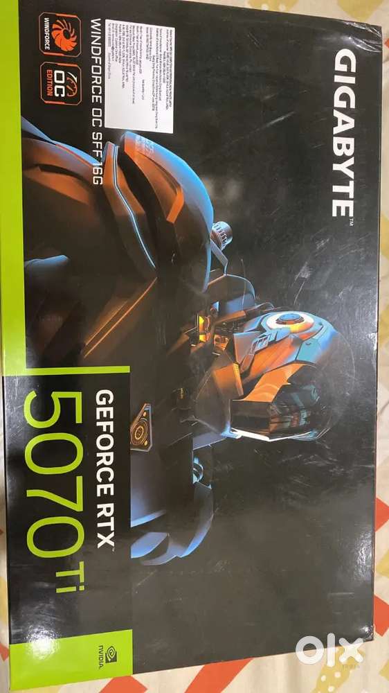 GEFORCE RTX 5070 TI GIGABYTE with GSKILL TRIDENT Z5 RGB 32GB RAM