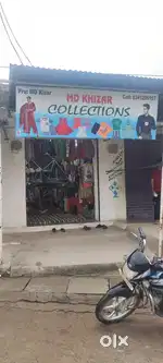 Cloth shop for rent all clothes available salling