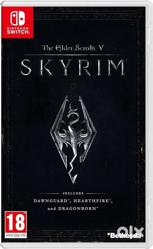 Skyrim game for Nintendo switch