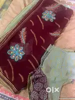 Sarees with stitched blouse