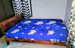 Duplex brand Queen(78*60) bed and Century Pocket Spring Mattress 8inch