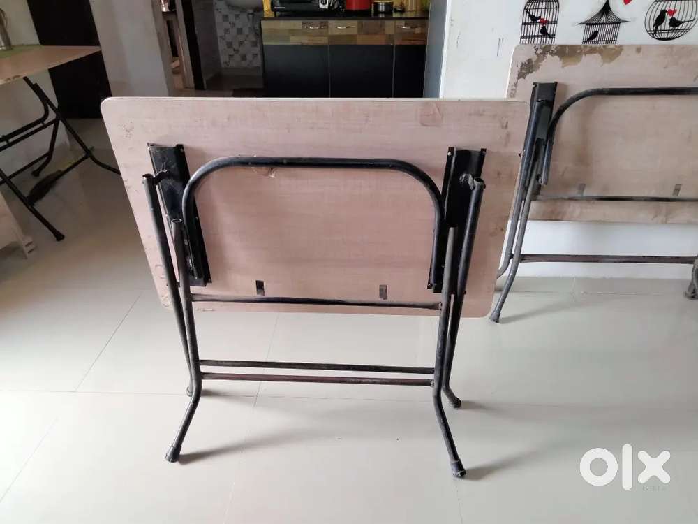 Folding table 2 nos and Ice Box