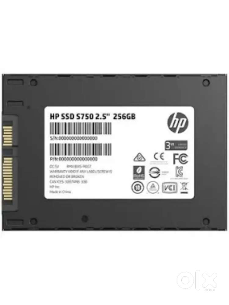 Hp SSD 256 gb