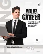 Looking for new job opportunities? We will help you with placement