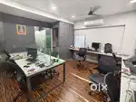 Office on rent fully furnished 1 cabin 10 seats at Anandnager