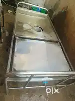 New .bed.steel.hosptial.type..not use.new one