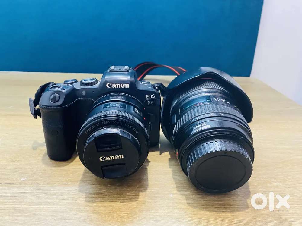 Canon R6 Camera with Dual lens and dual battery setup