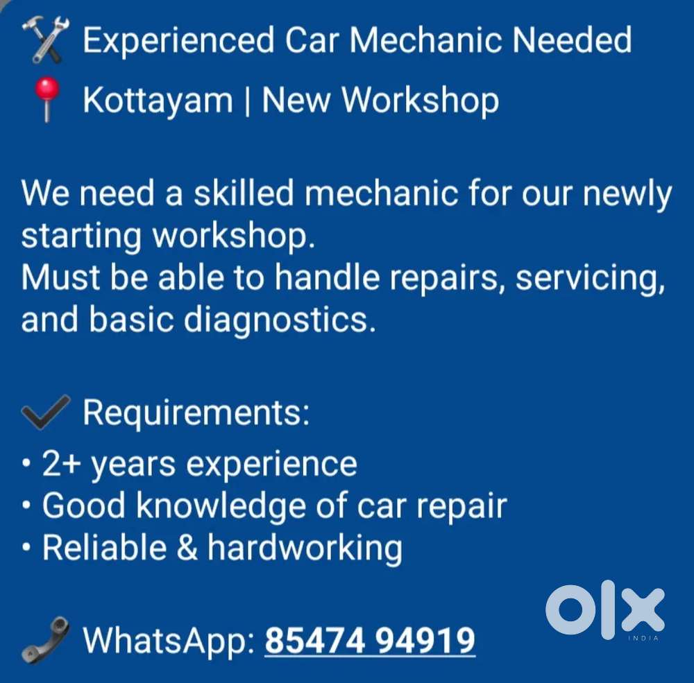 Mechanic with Experience