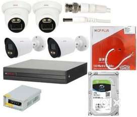 FULL HD COLOUR VISION CAMERA SETUP WITH INSTALLATION
