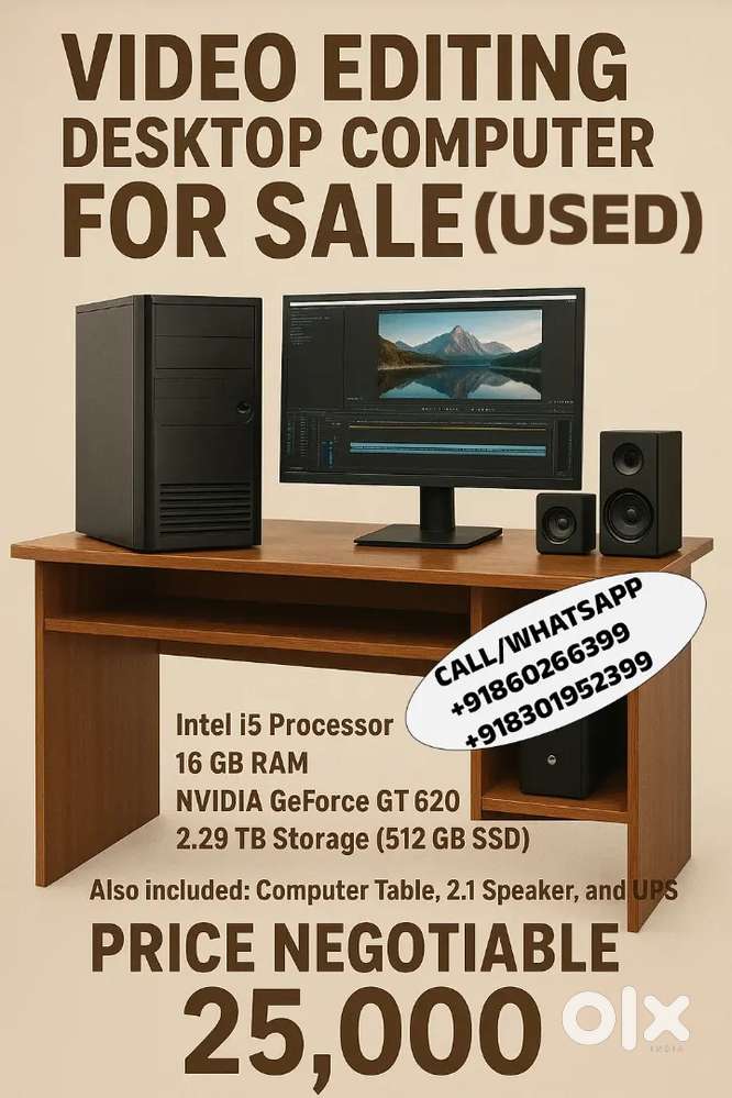 USED DESKTOP COMPUTER FOR SALE