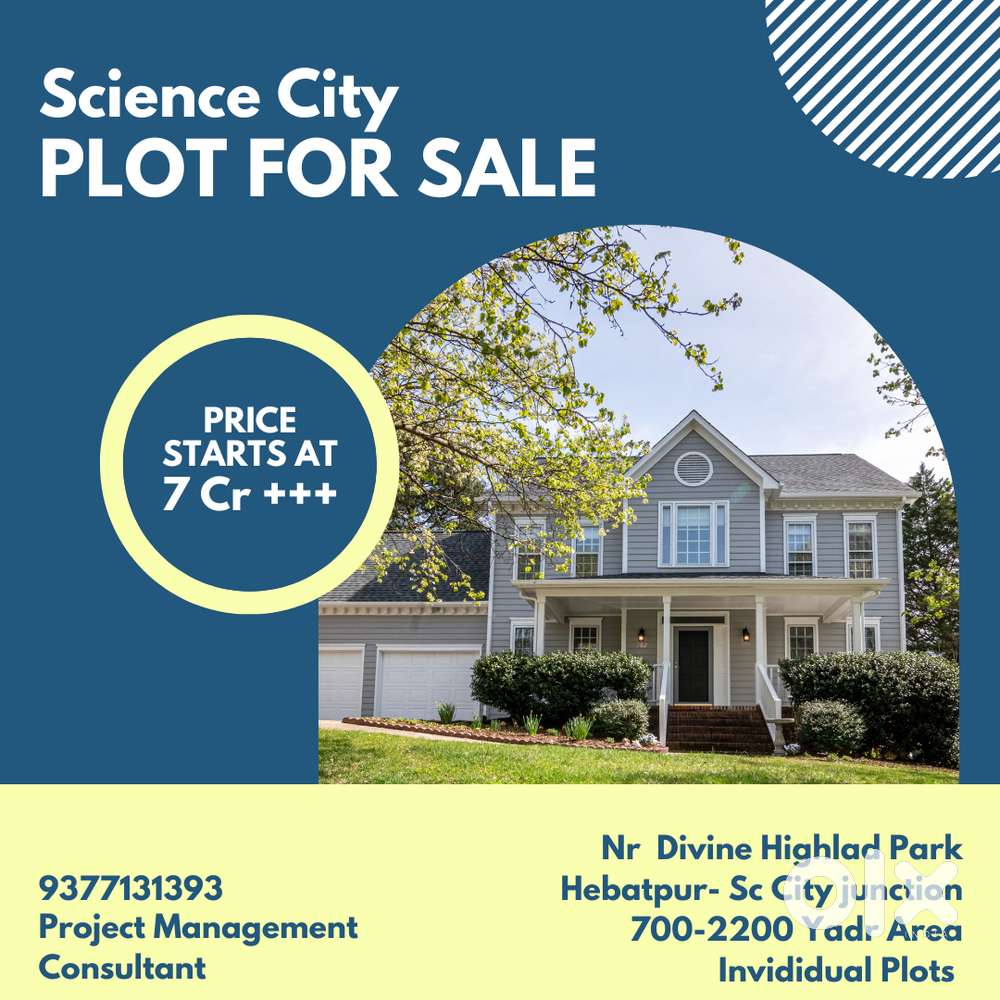 3200 Yard R2 Plot for sale in Science City