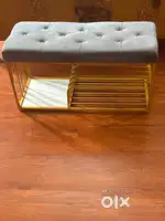 Bench with cushion