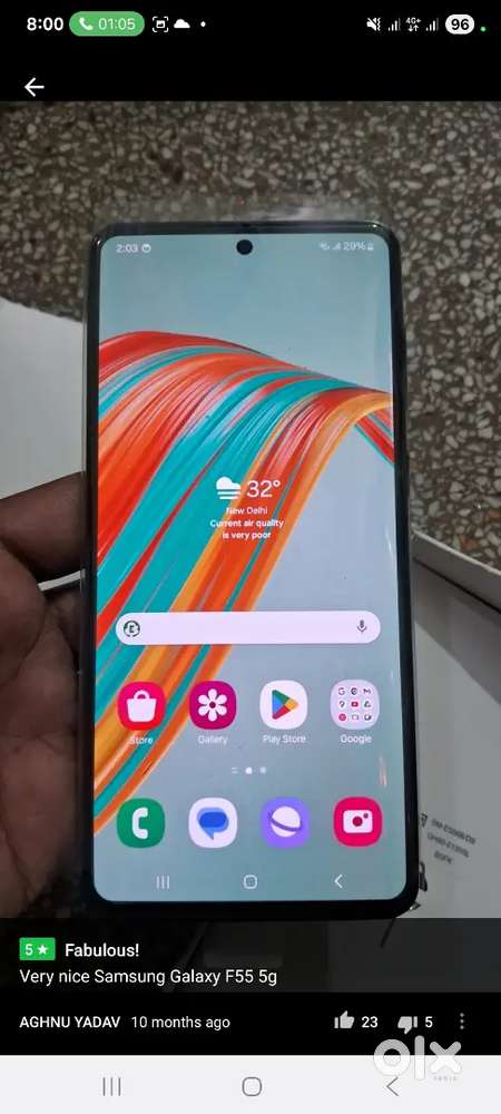 Galaxy f55 5g