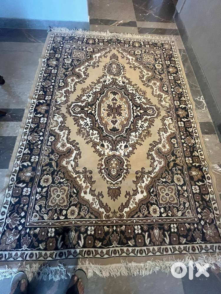 Carpet Persian Design Collection Beige & blue  color