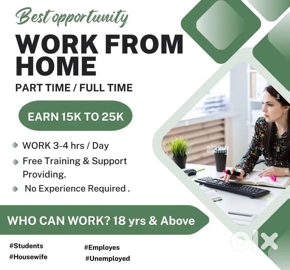 Work From Home Opportunity, Female requirement