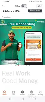 Delivery boy job