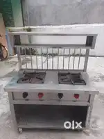 Fast food steel counter 3 month use.