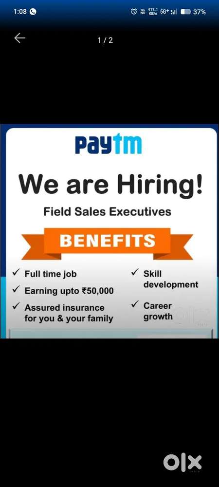 PAYTM SALES EXECUTIVE