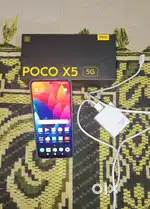 Poco x5 6128gb charger box ha jiss ko Lena ho contect karo