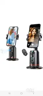 Three sixty degree rotated camera handle