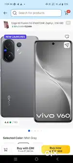 Vivo V60 new mobile 1 hour old