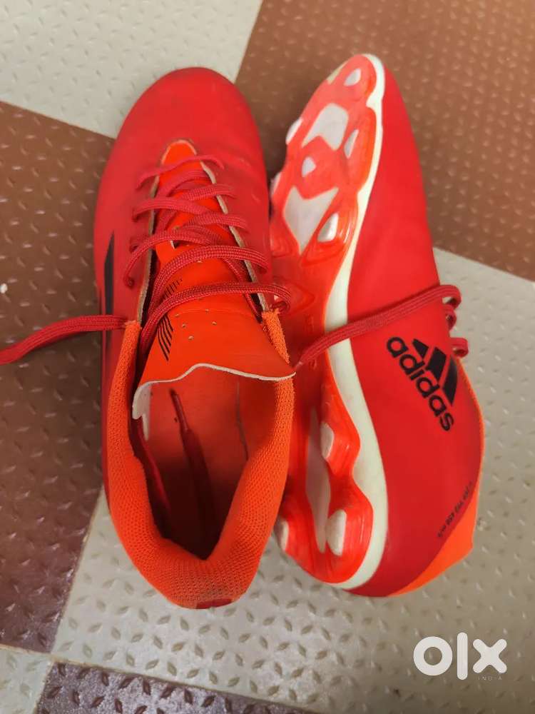 Adidas x speed flow football boots red color
