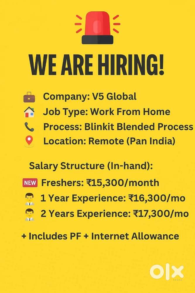 Work from home jobs