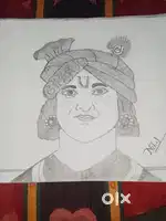 Drwing Krishna ji