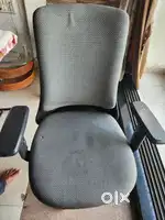 Office chair ×1  plastic table × 2 and Office fan × 1
