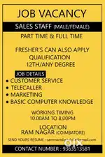 Part-time and full time