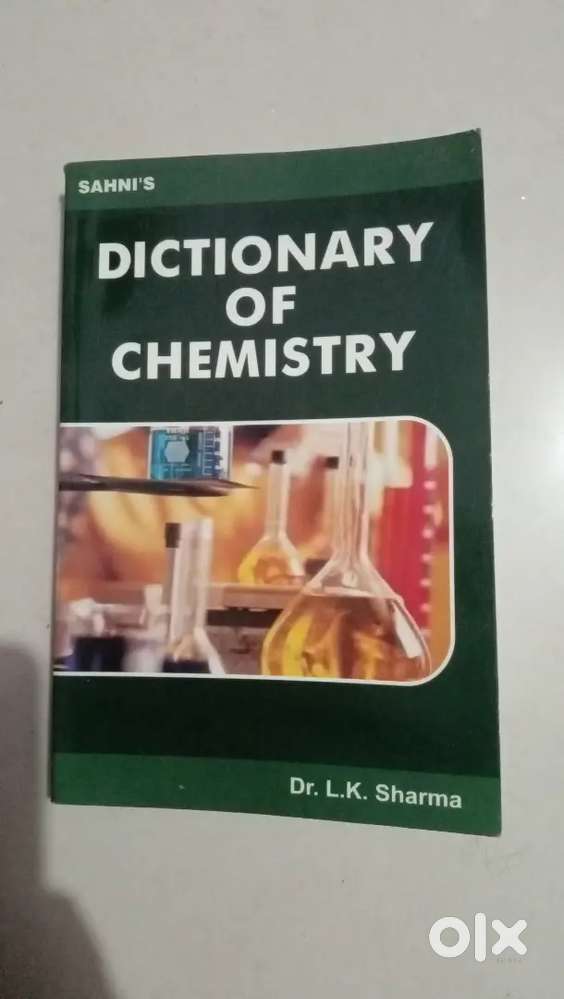 Dictationary of chemistry