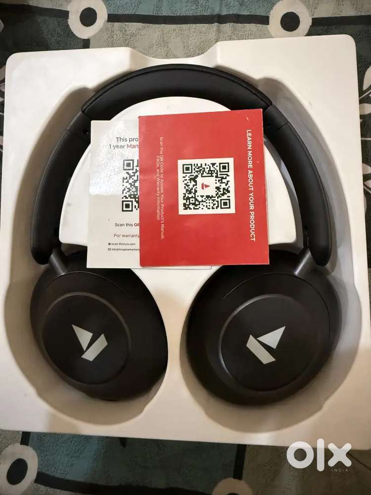 boAt Rockerz 650 Pro 60hr Battery Fast Charging Excellent Condition