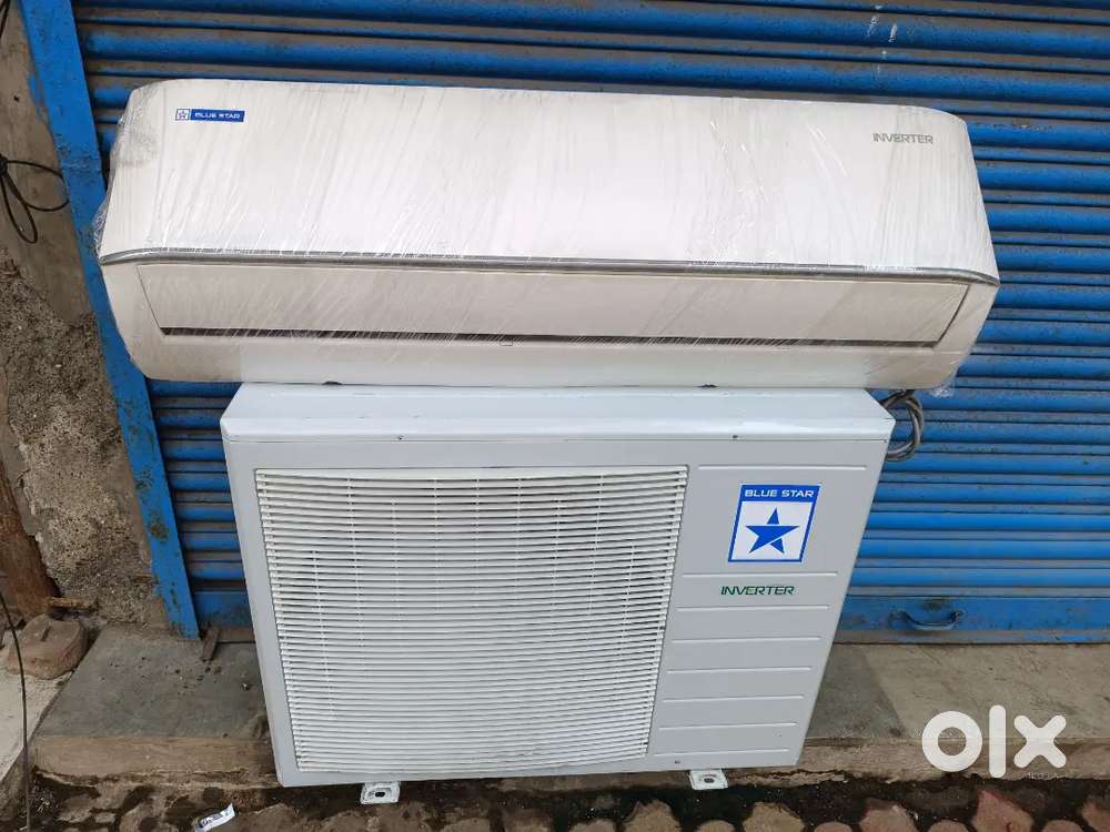 Fitting free. 2 ton inverter  5 str blustr 26000 mein warranty ke sath