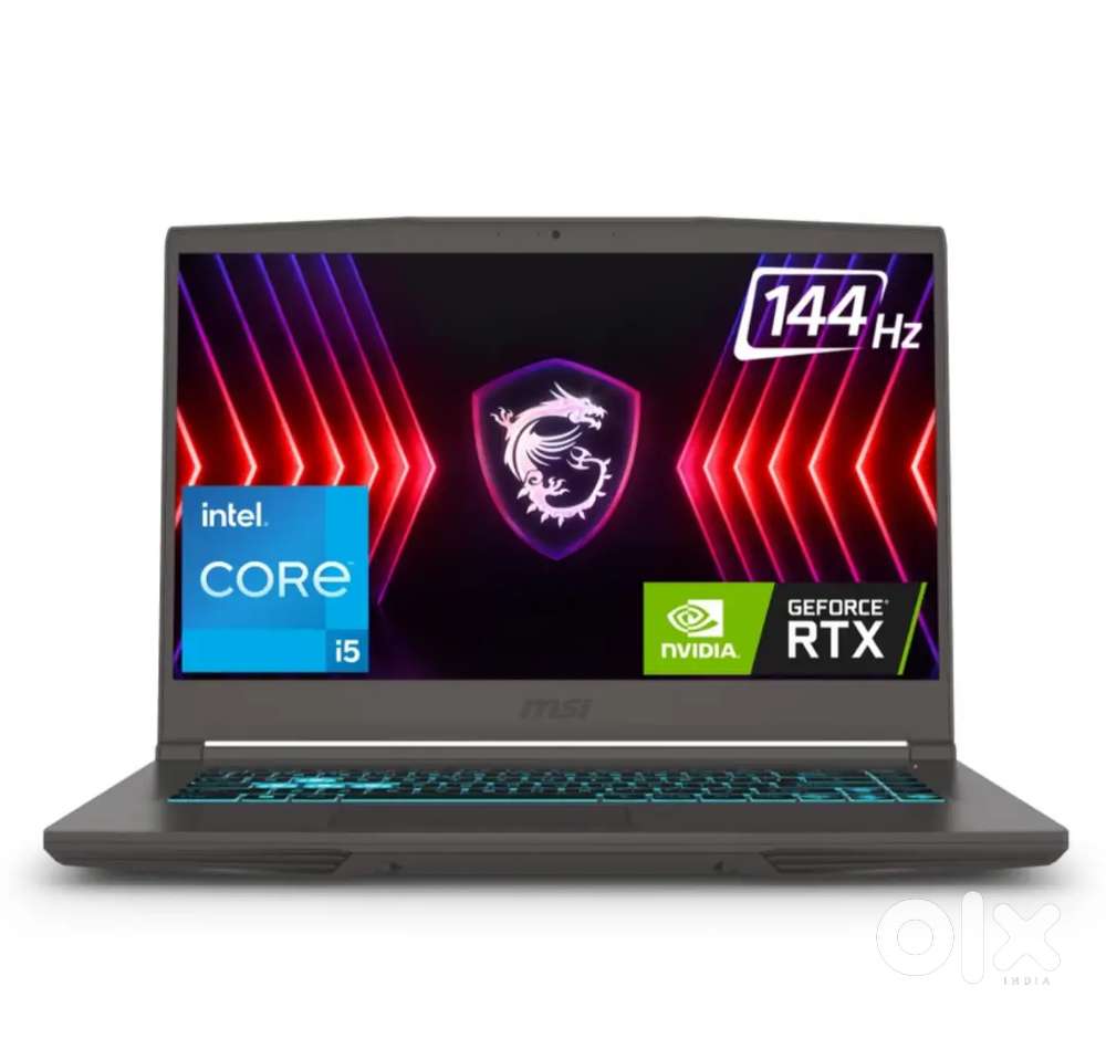 Msi Laptop i5 12th gen rtx3050 graphic card 4gb